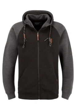 Indicode Jeans Idterence - Sudadera Con Cremallera - Black -Blen Ropa Comercio f67f7873f9434259b2754a9cf90847b3