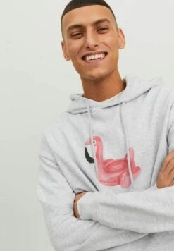 Jack & Jones Jersey Con Capucha - White Melange -Blen Ropa Comercio f8f4104b04914b85ad0629d3988f8a97