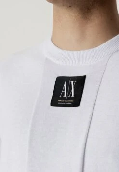 Armani Exchange Jersey De Punto - White -Blen Ropa Comercio fb9841754df946958812ad4f7b1896c0