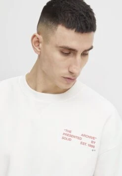 Solid Sudadera - Off White -Blen Ropa Comercio fbe7c69bf5fb4d65b54d4a394089733e